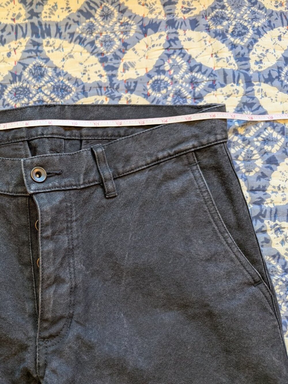 Kazuyuki Kumagai Attachment J-Cut Cargo Denim Jeans JP Size 3 - Picture 4 of 7